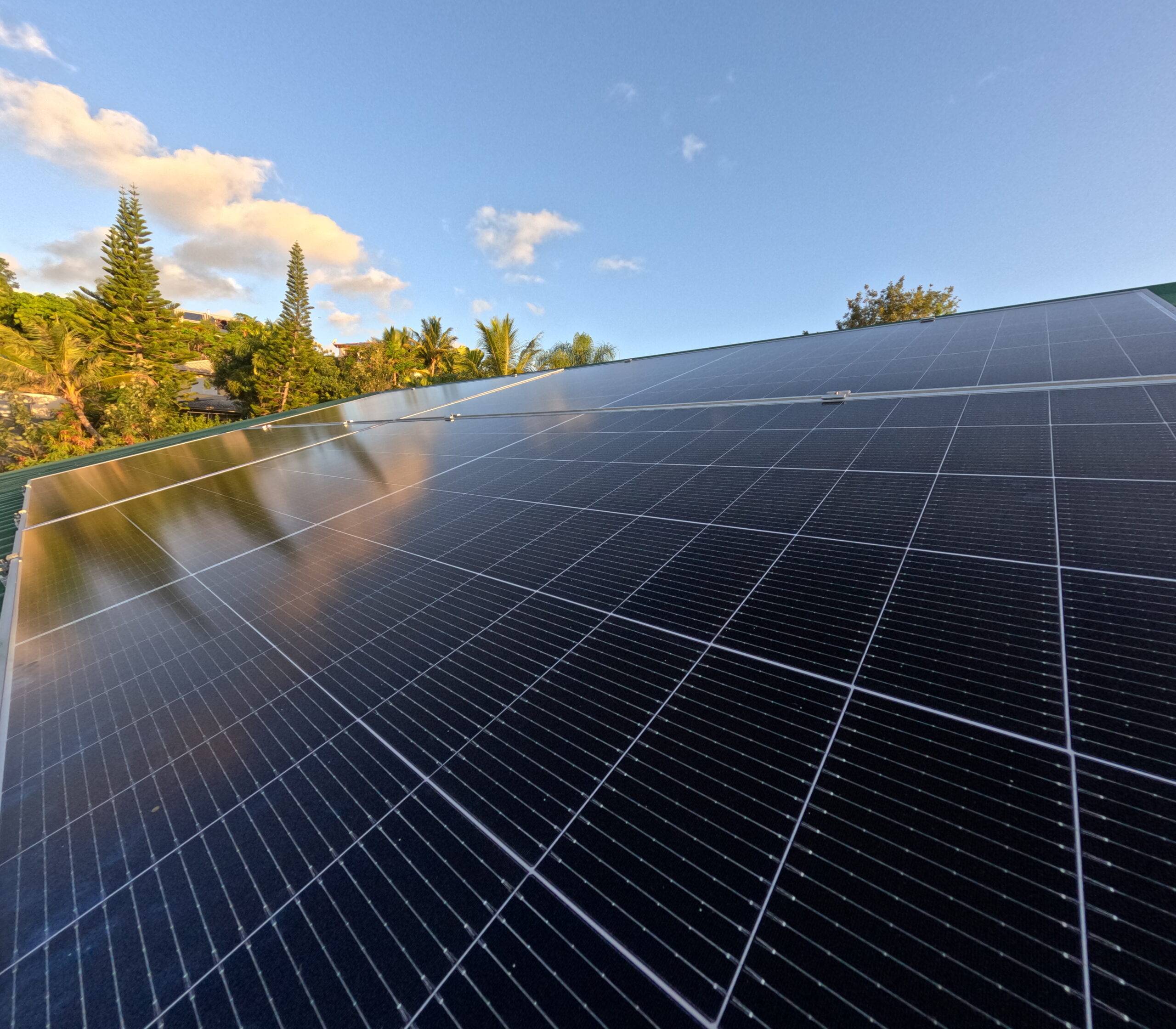 Installation d'une centrale photovoltaïque